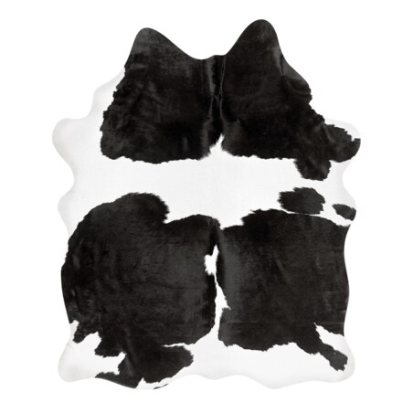 Skóra bydlęca 3-4 m² czarno-biała NASQU