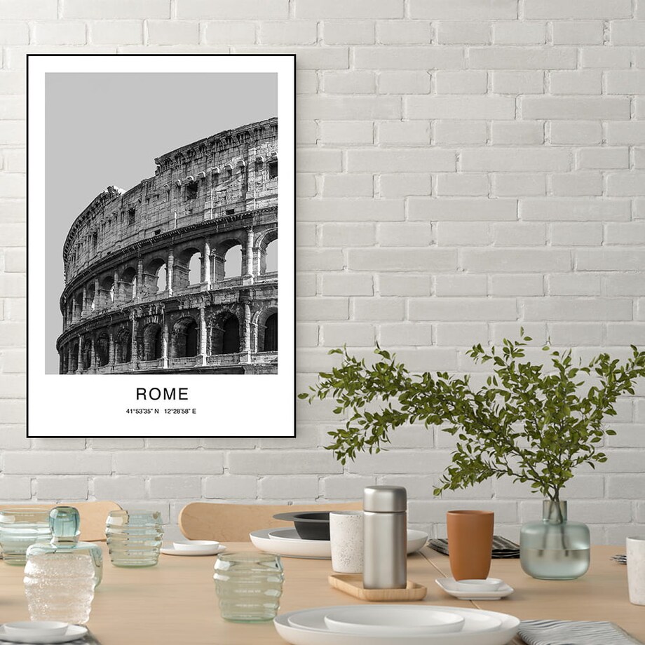 plakat rome - rzym 70x100 cm
