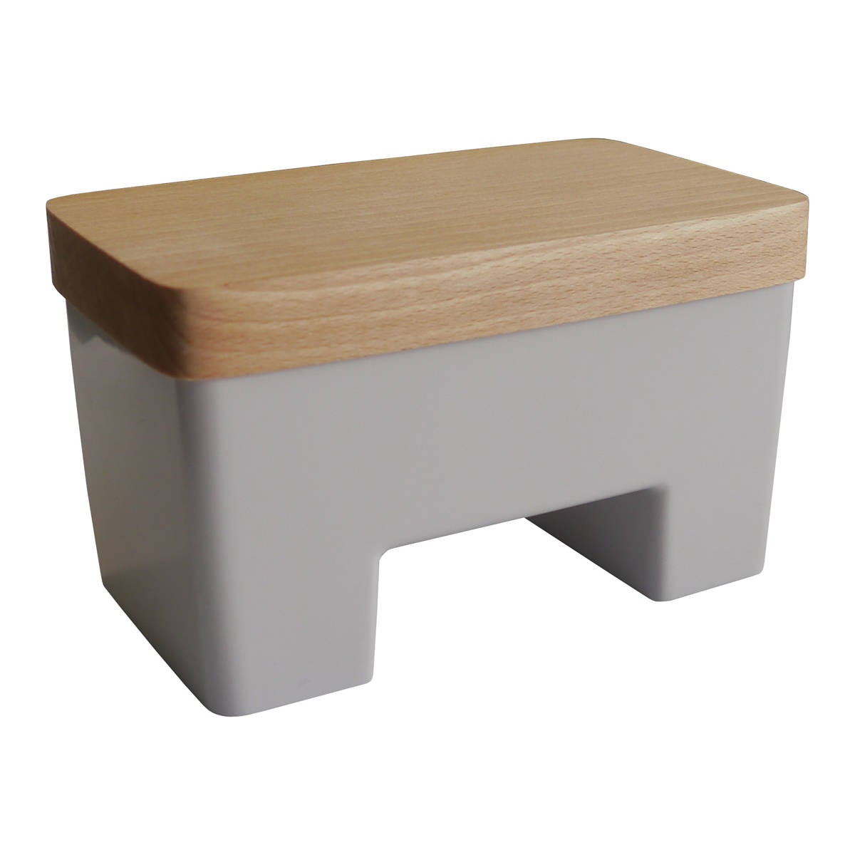 Maselniczka na wodę z drewnianą pokrywą