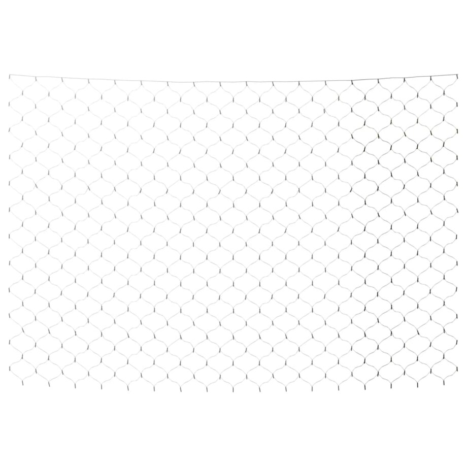 vidaXL Siatka lampek, zimne białe światło, 3x2 m, 204 LED