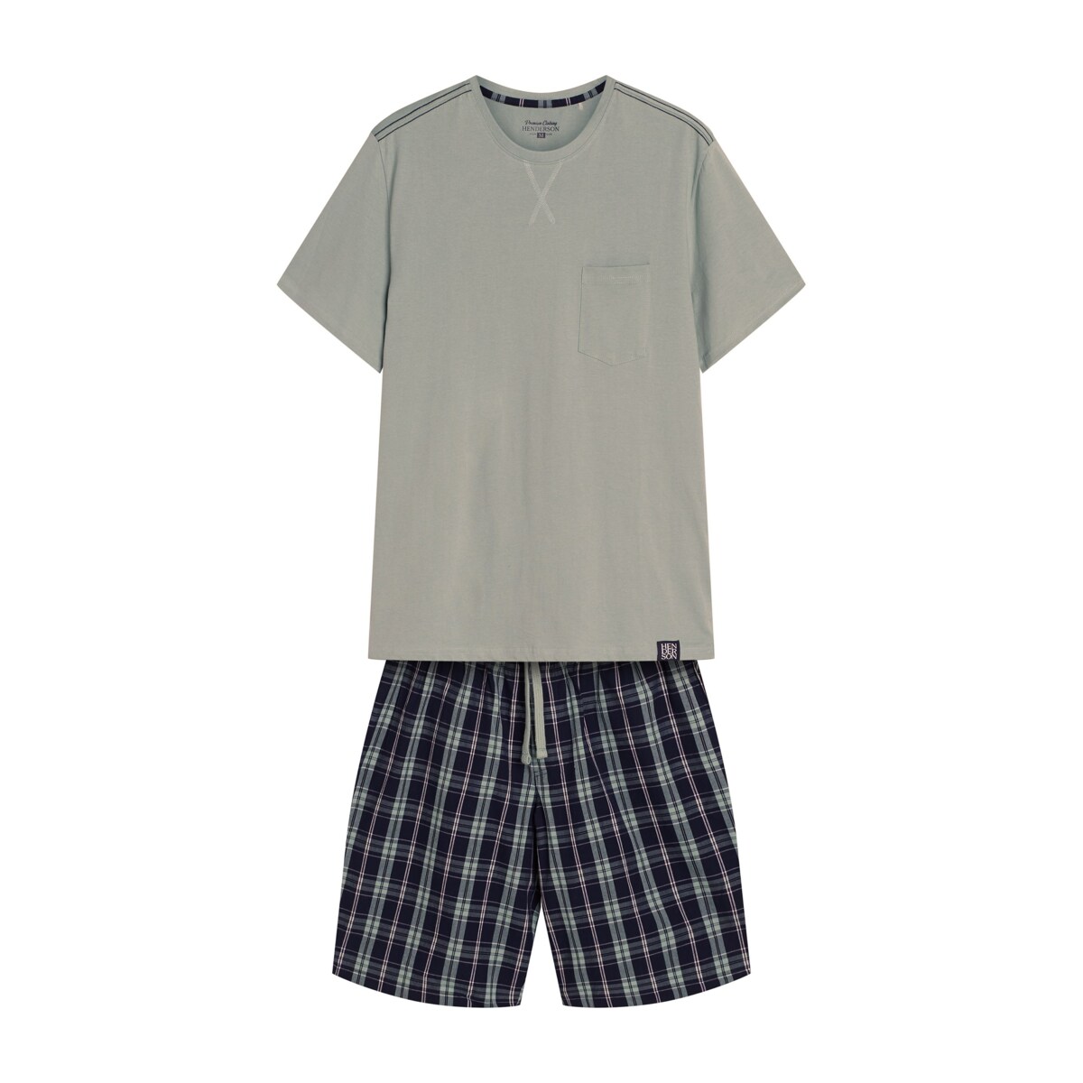 Piżama Dexter 42617-07X Jasna Zieleń Jasny zielony, M