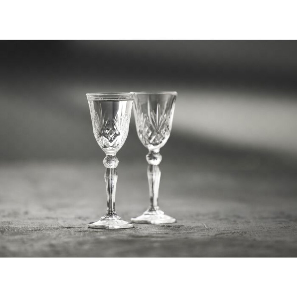 Kieliszki ze szkła kryształowego Melodia 50 ml 4 sztuki 31133