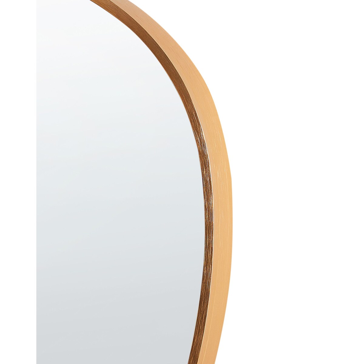 Lustro ścienne VERNAIS 60 cm 110 cm Metal Złoty