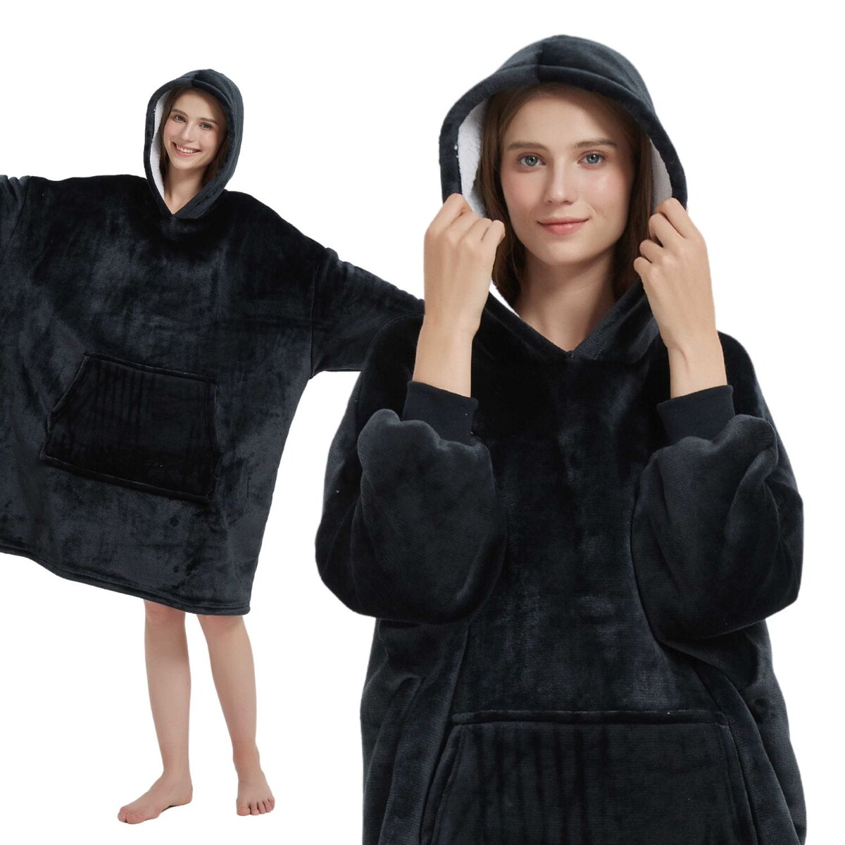 Kocobluza HOODIE Czarna