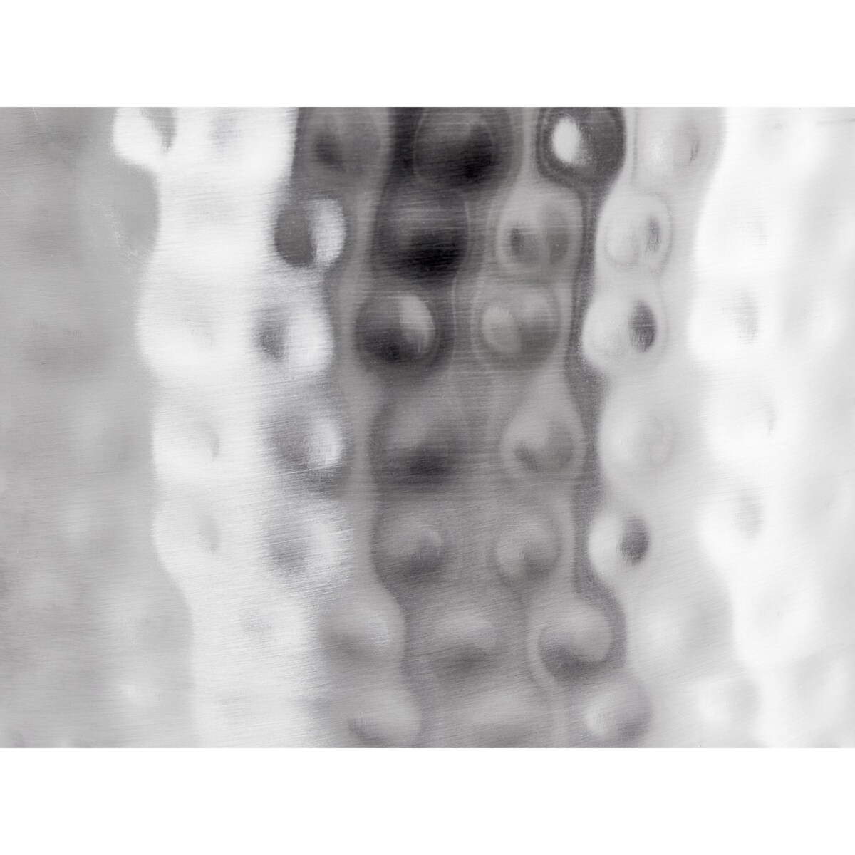 Zestaw 3 pojemników dekoracyjnych srebrny ALEXANDRIA