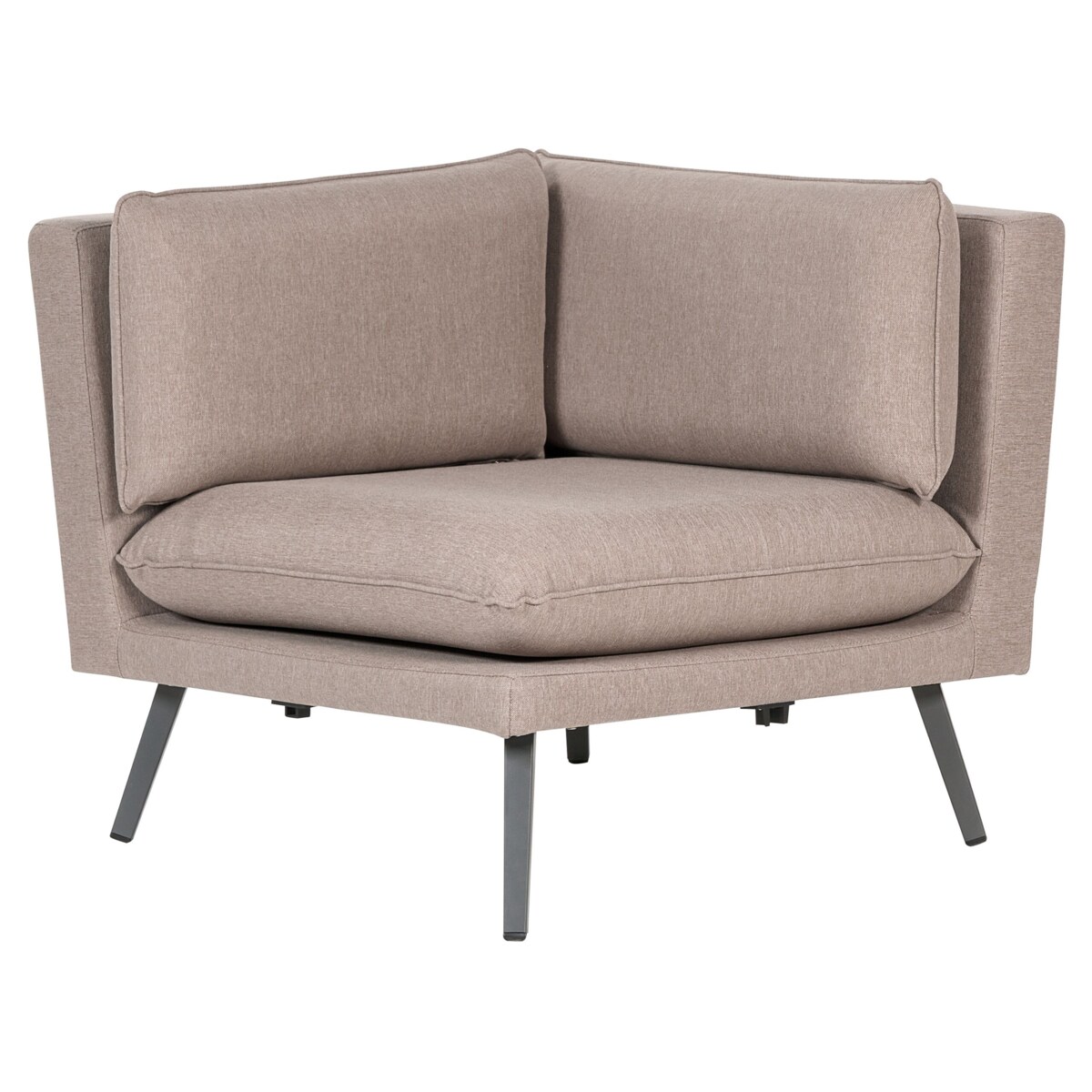 Sofa ogrodowa 5-osobowa beżowa LORETELLO