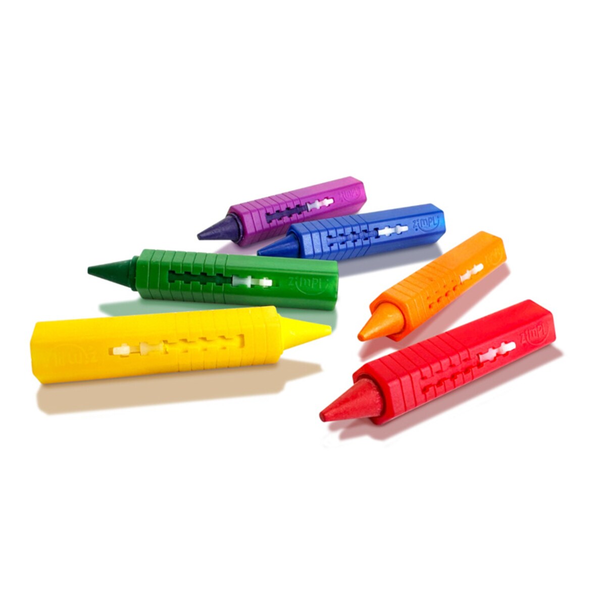 Kredki do kąpieli dla dzieci do malowania wanny 6 kolorów Baff Crayons 3+ Zimpli Kids