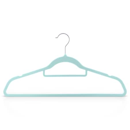 Wieszaki na ubrania welurowe do szafy zestaw 20szt. Massido