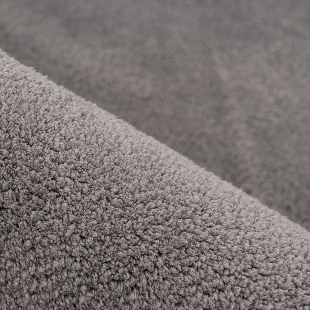 Dywan Jednokolorowy zmywalny antypoślizgowy miękki Calmia Ciemnoszary 200x280