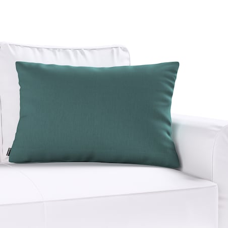 Poszewka Kinga na poduszkę prostokątną 60x40 zgaszona szmaragdowa zieleń