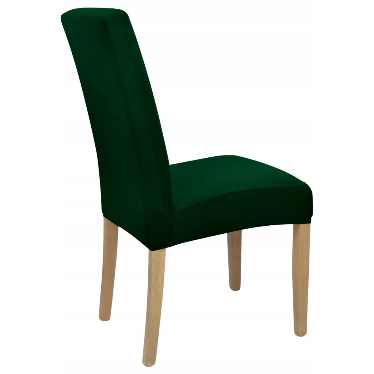 POKROWIEC NA KRZESŁO BUTELKOWA ZIELEŃ ELASTYCZNY [21CD2]