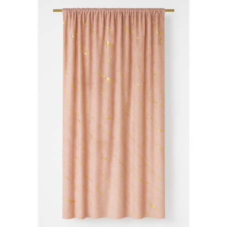 Zasłona gotowa Marmur Candy Pink 140x270 cm