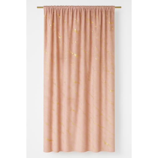 Zasłona gotowa Marmur Candy Pink 140x270 cm