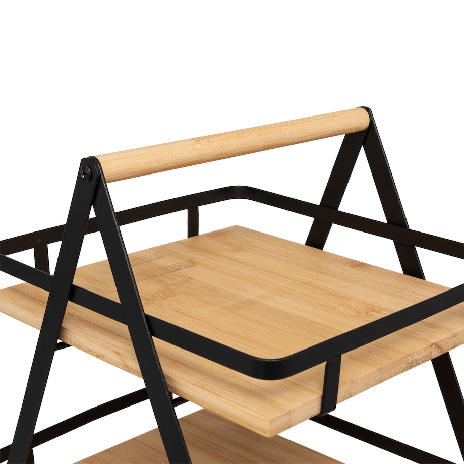 Mini regalik przenośny 29x30,5x22,5 cm COTE czarny