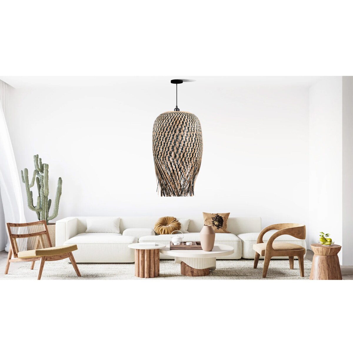 LAMPA SUFITOWA WISZĄCA BOHO APP1327-1CP