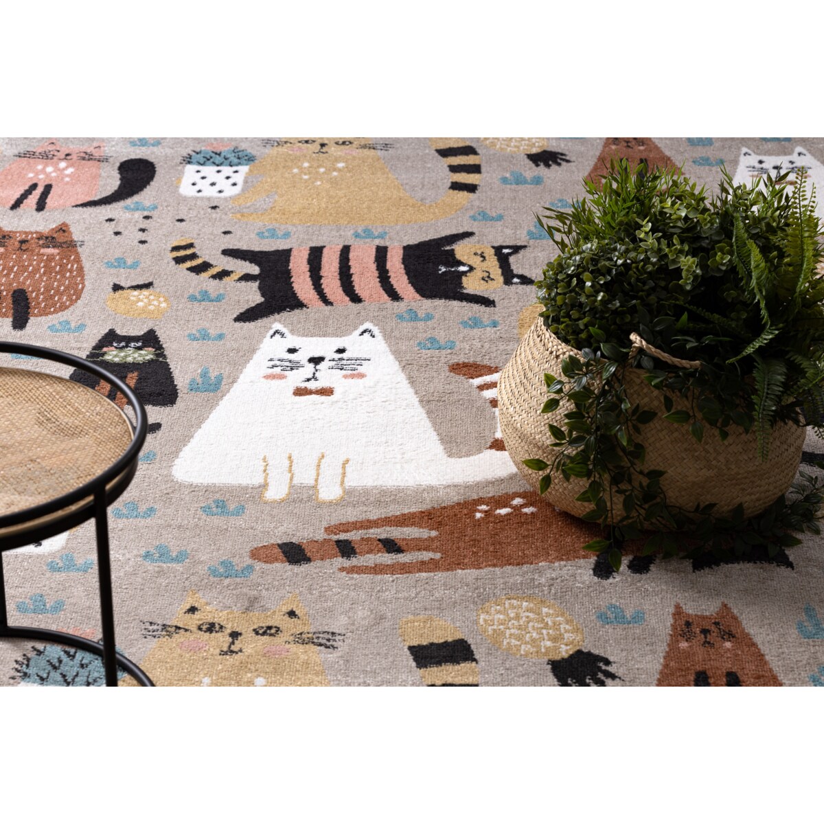 Dywan FUN Kittens dla dzieci, koty, kotki 200x290 cm