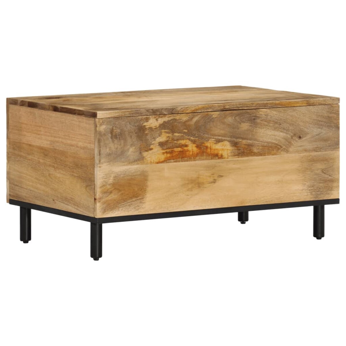 vidaXL Stolik kawowy, 80x50x40 cm, lite drewno mango
