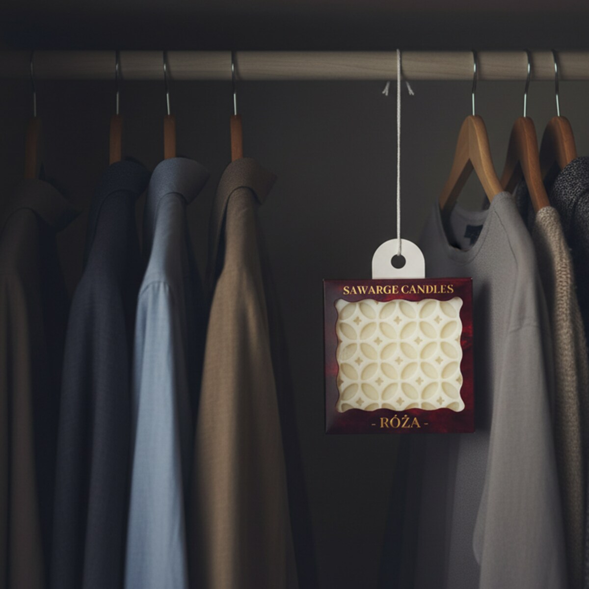 Zestaw zawieszek zapachowych do szaf wosk sojowy 8szt zapachów