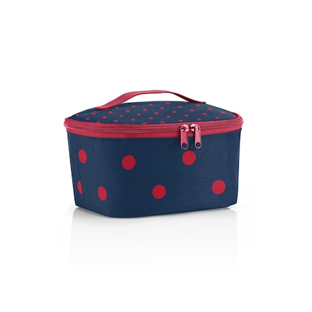 Torba COOLERBAG S POCKET, mixed dots red