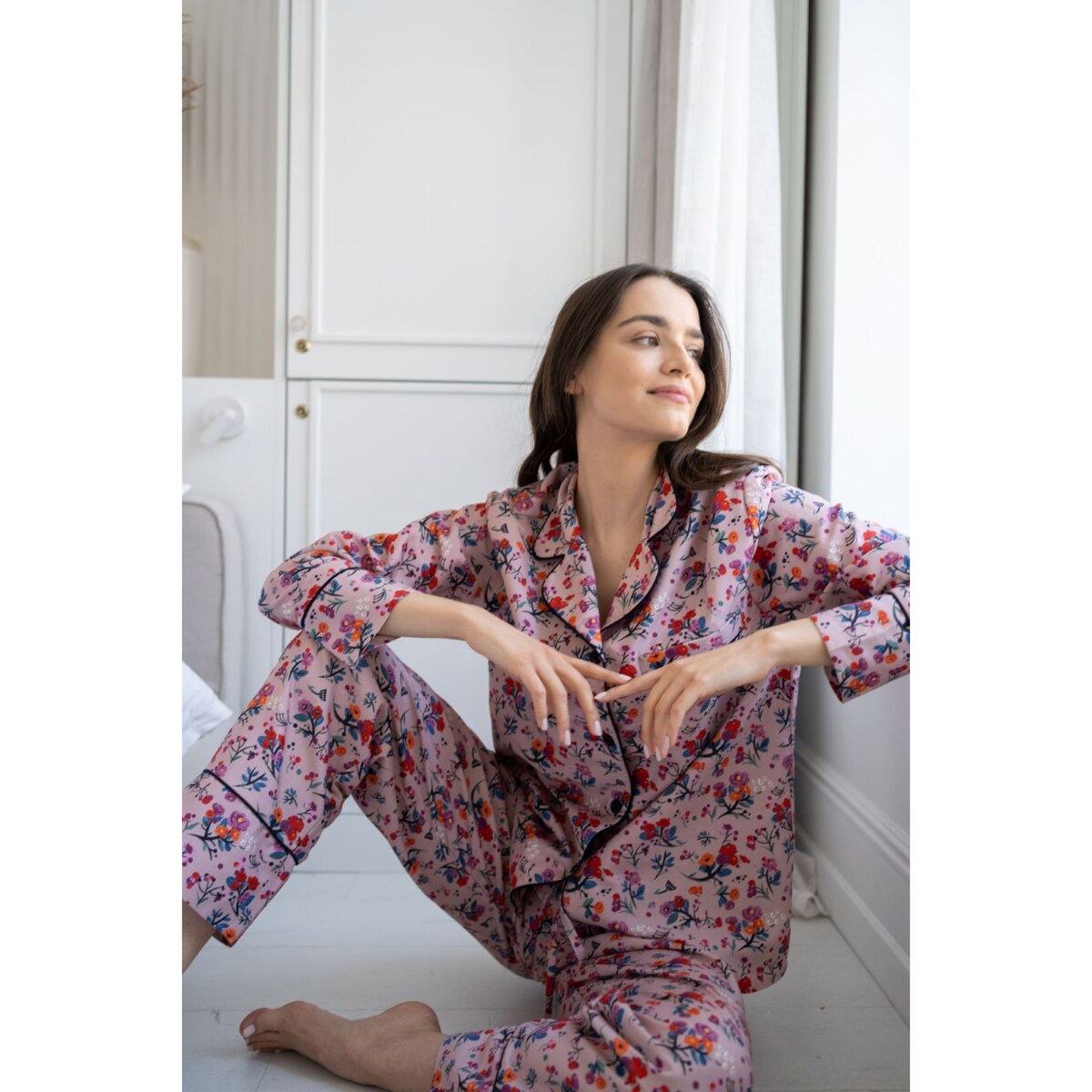 Piżama Angielski pokoik długa L