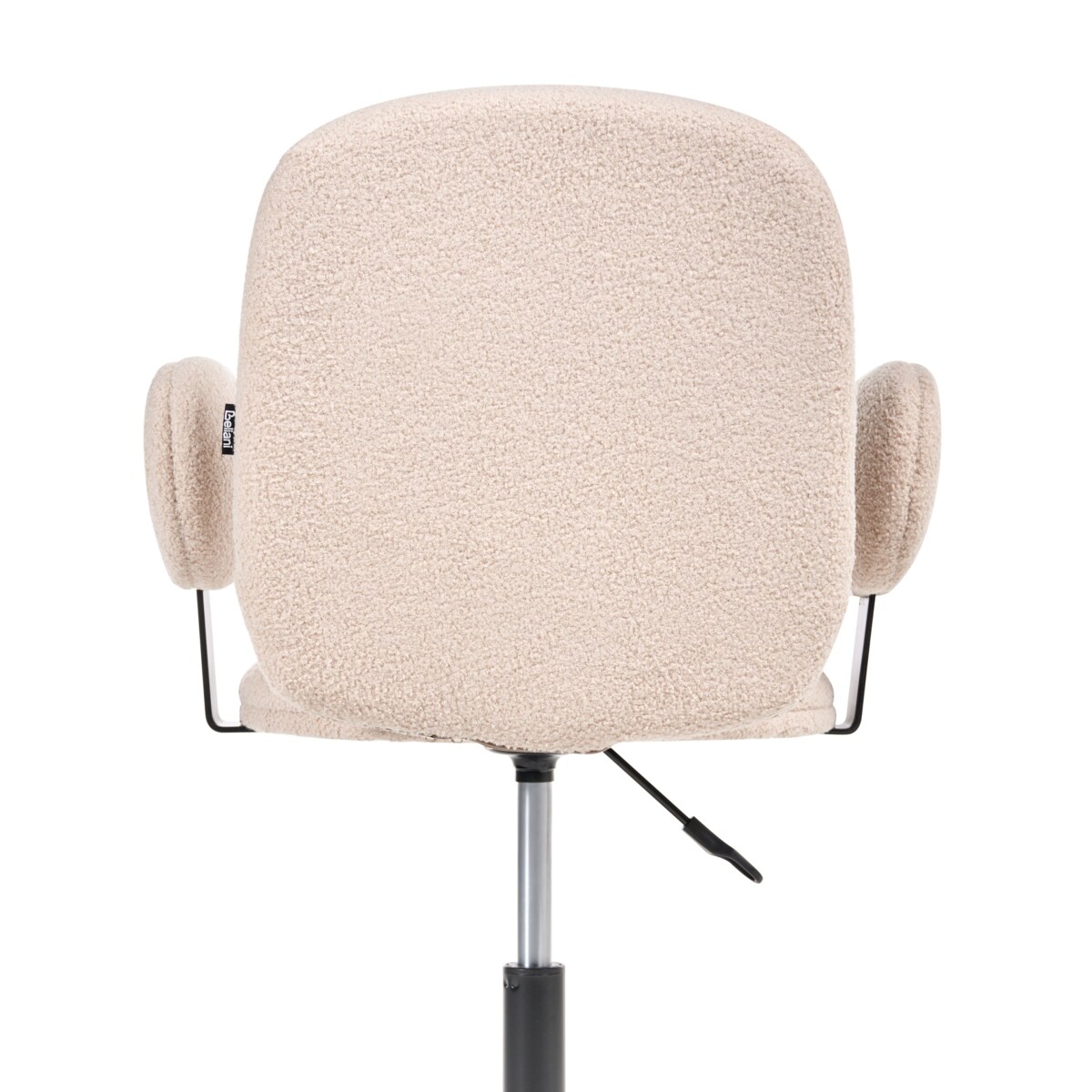 Krzesło obrotowe MORAGA Boucle Beżowy