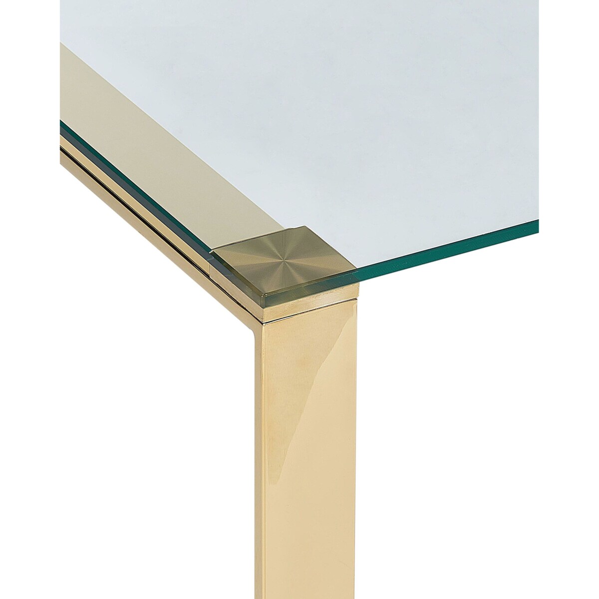 Konsola szklana złota TILON