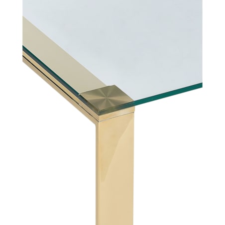 Konsola szklana złota TILON