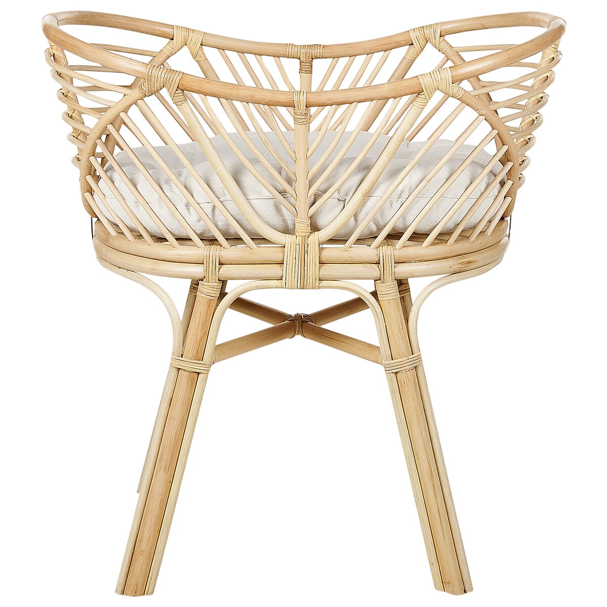 Łóżeczko dziecięce Rattan GRUISSAN 50 x 70 cm Naturalny