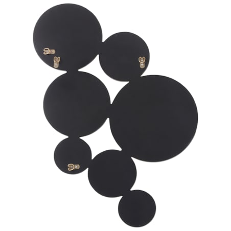 Lustro ścienne LAXOU Miedziany