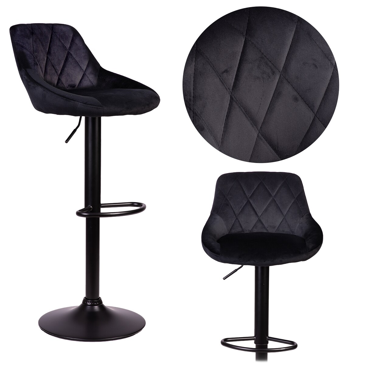 Hoker barowy z oparciem Sofotel Nerra 260031