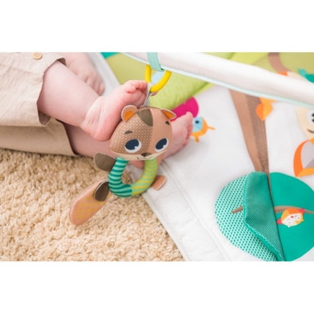 Gimnastyka/mata edukacyjna z pałąkami - Leśna Kraina