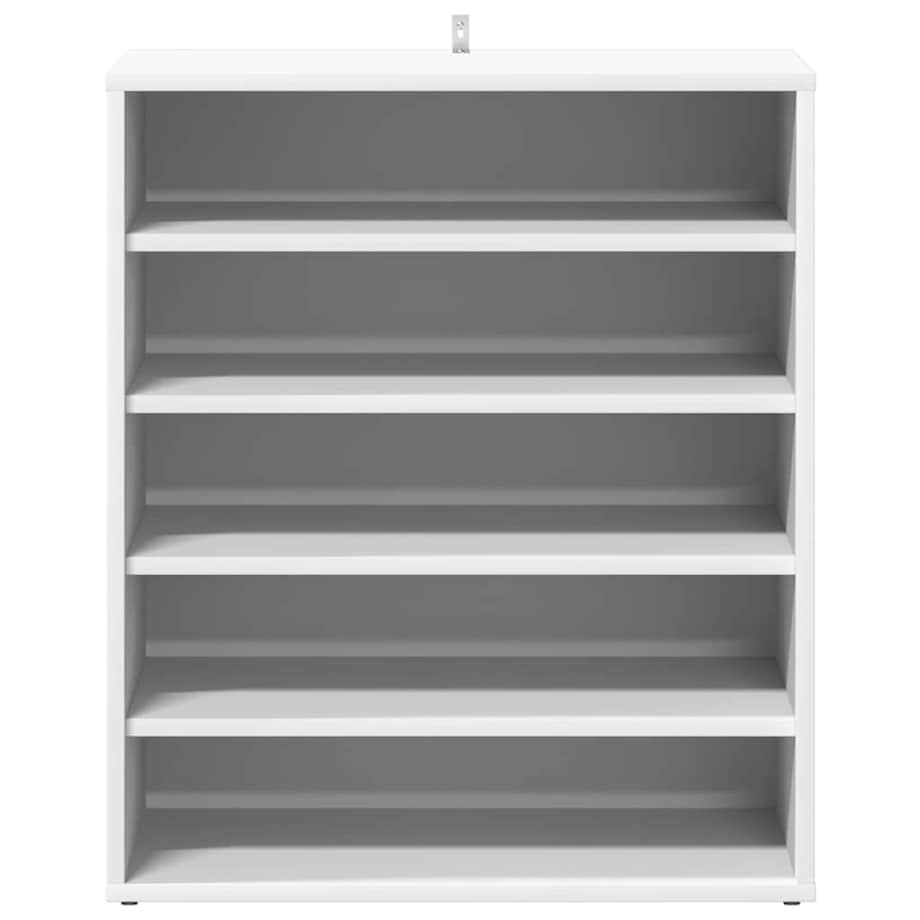 vidaXL Szafka na buty, biała, 60x35x70 cm, materiał drewnopochodny