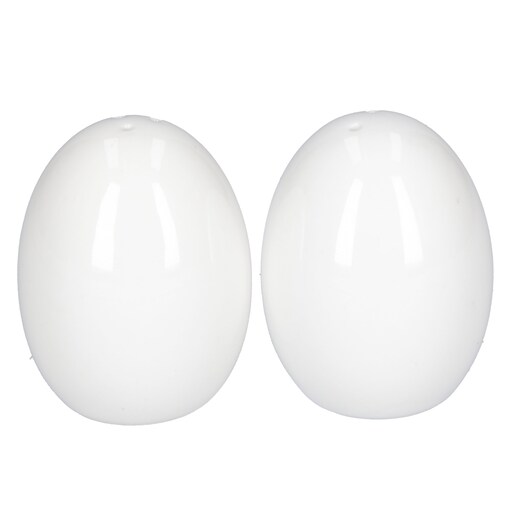 Zestaw: Solniczka i pieprzniczka Menage jajko