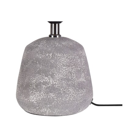 Zestaw 2 lampek nocnych ceramicznych czarny ZEYI