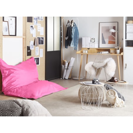 Pokrowiec na fotel worek FUZZY 180 cm 140 cm Fuksja