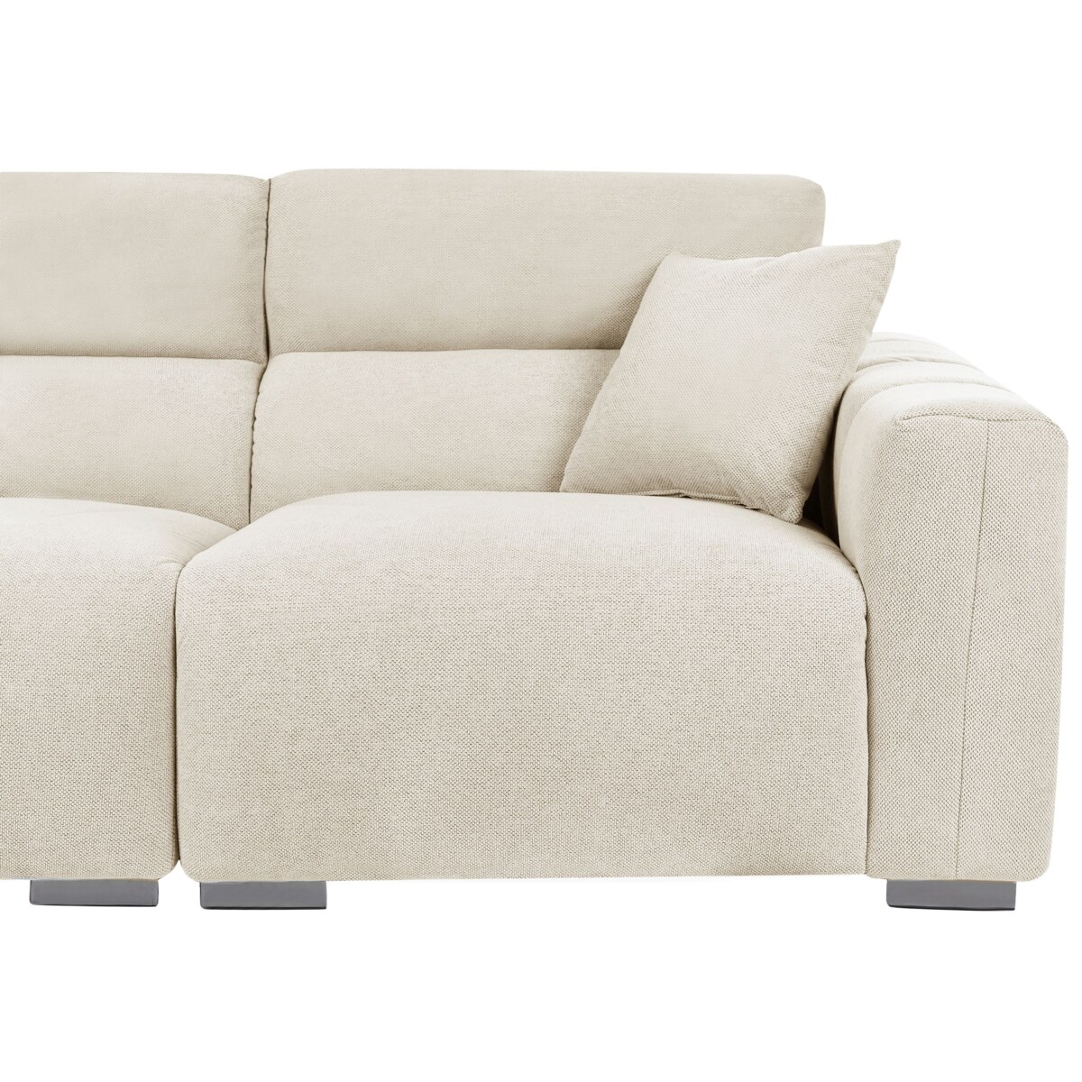 Sofa 3-osobowa jasnobeżowa FAUSKAN