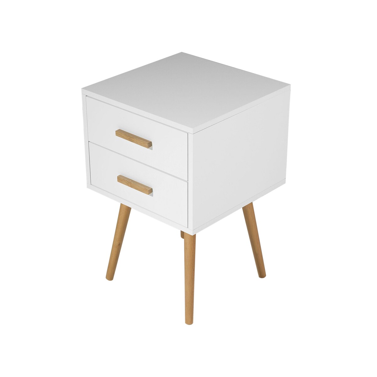 Stolik pomocniczy biały ALABAMA