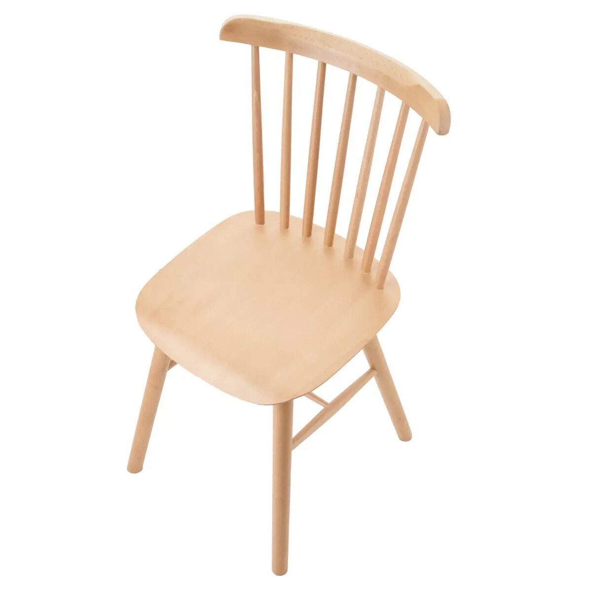 Drewniane krzesło Stick MH-010CH-N Moos klasyczne do kuchni naturalne