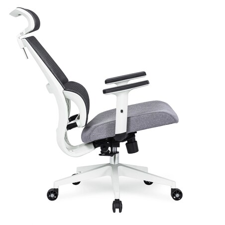 Fotel gamingowy obrotowy ergonomiczny regulowany do biurka czarny NICKI