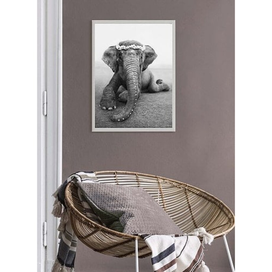 Poster Story, Plakat, Obraz - Słoń Boho, wymiary 42 x 60 cm