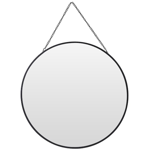 Okrągłe LUSTRO ścienne z zawieszką