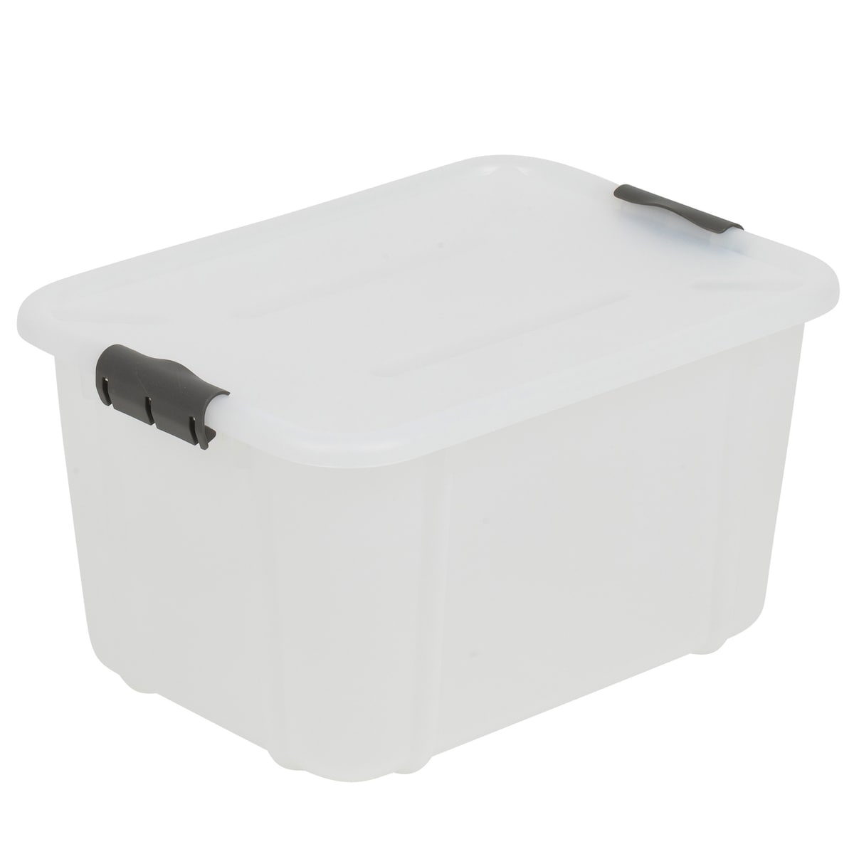 Pojemnik Plastikowy Pudełko 16 L Plastikowe Zamykany Z Pokrywką Pudło Box Do Przechowywania Na Zabawki Dokumenty Ubrania