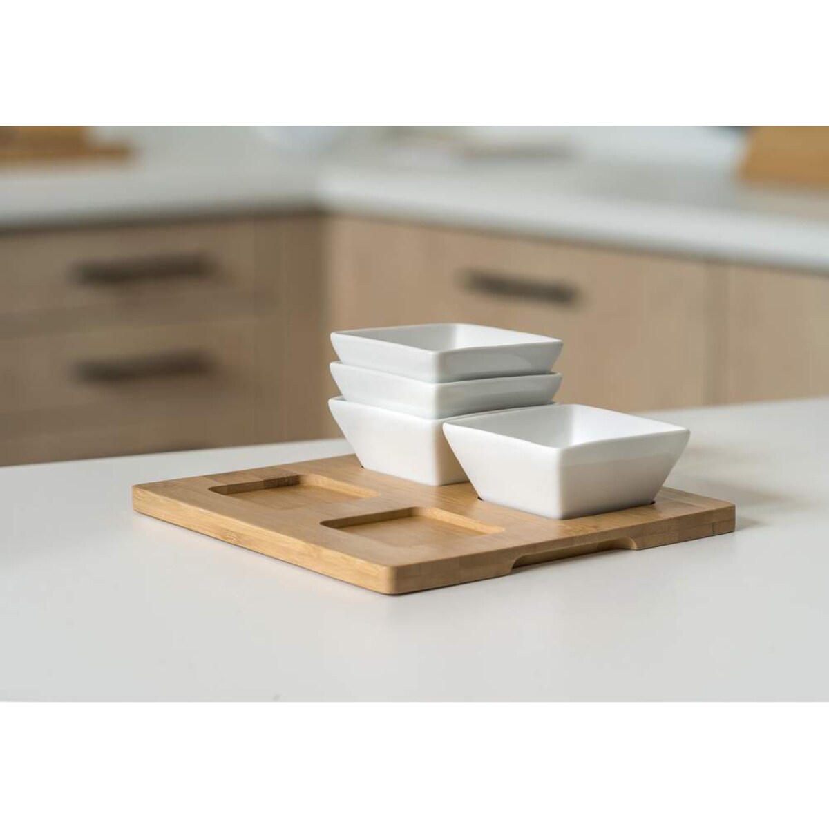 MISECZKI DO DIP sosów przekąsek NA DESCE 4 szt białe na prezent mamy kobiet