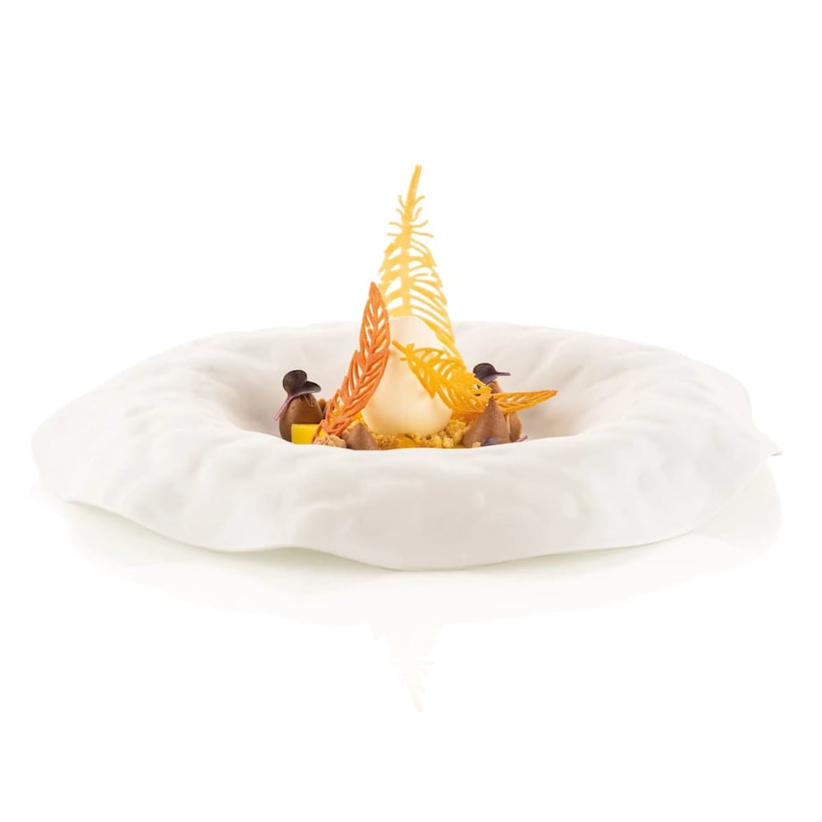 Forma silikonowa w kształcie piór do haute cuisine