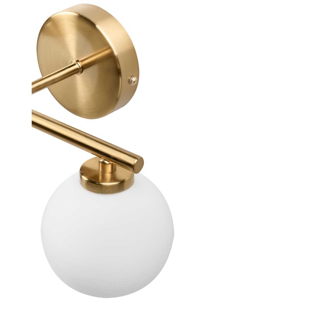 Lampa ścienna GIJOU Metal Mosiężny