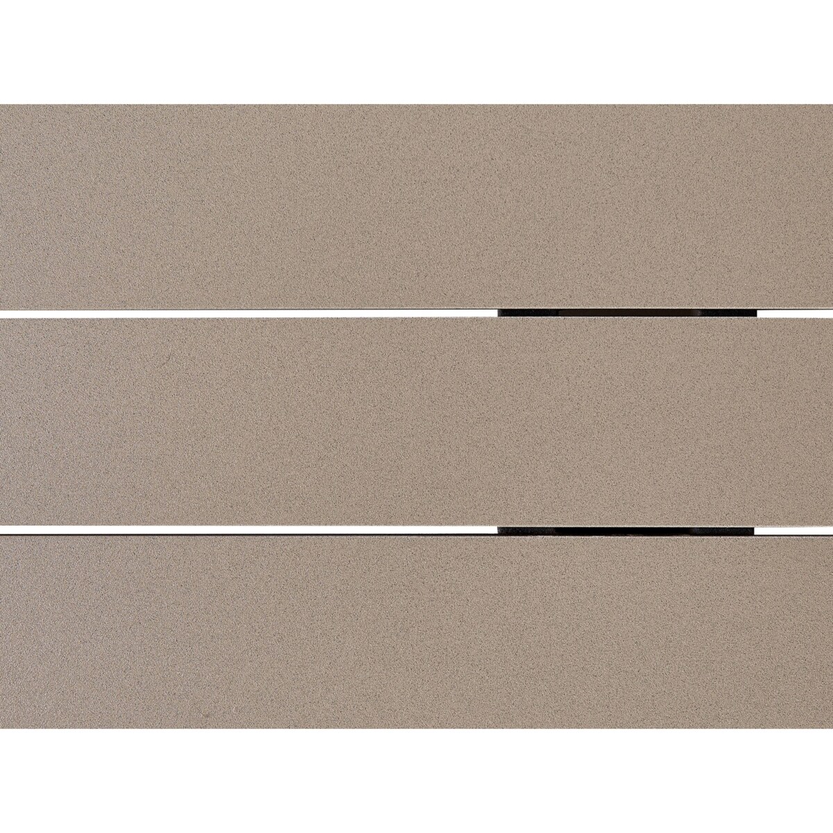 Stół ogrodowy CASCAIS 200 cm 105 cm Metal Beżowoszary