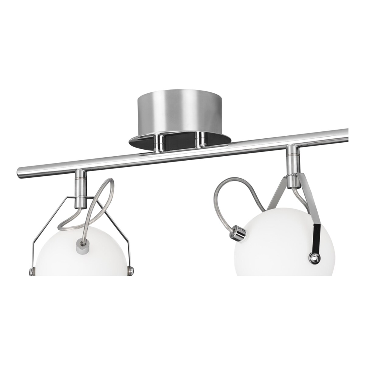 Lampa Sufitowa BRITOP Lighting 2xLED 3W Klasyczne Połączenie Chromu i Bieli od Polskiego Producenta, 1 szt.