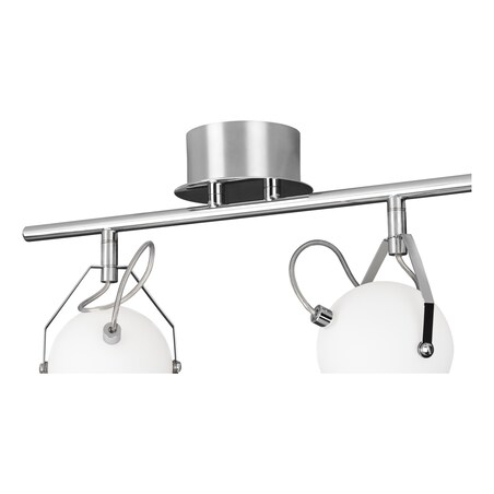 Lampa Sufitowa BRITOP Lighting 2xLED 3W Klasyczne Połączenie Chromu i Bieli od Polskiego Producenta, 1 szt.