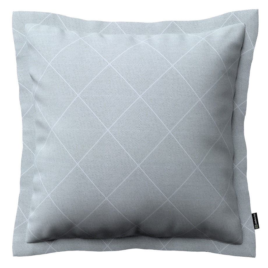 Poszewka Mona na poduszkę 45x45 szaro-srebrne romby