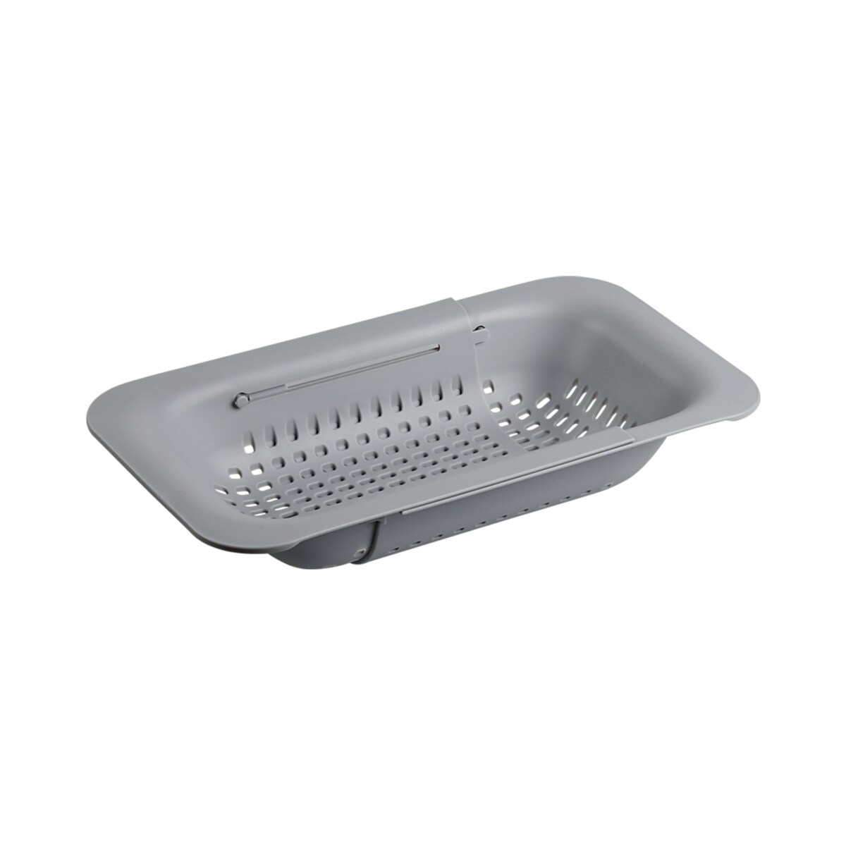 Sitko kuchenne do zlewu KESPER, plastikowy, 36,2 x 20,2 x 6,5 cm, szary